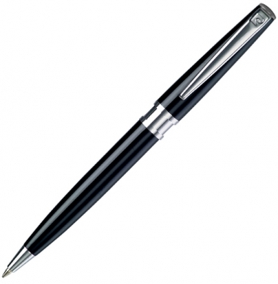 Шариковая ручка Pierre Cardin LIBRA,корпус латунь и лак, отделка и детали дизайна - хром