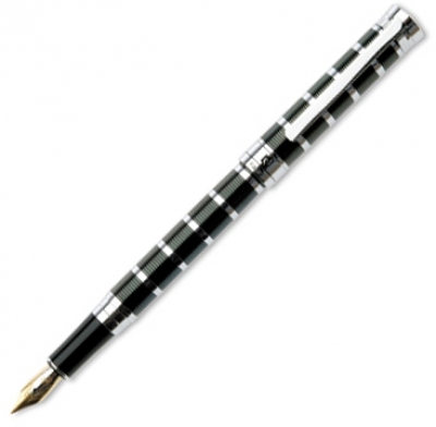Перьевая ручка Pierre Cardin PROGRESS,корпус латунь и лак, отделка и детали дизайна-хром