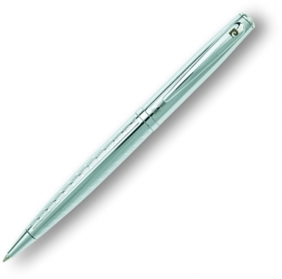 Шариковая ручка Pierre Cardin CONTE, корпус латунь, отделка и детали дизайна - хром