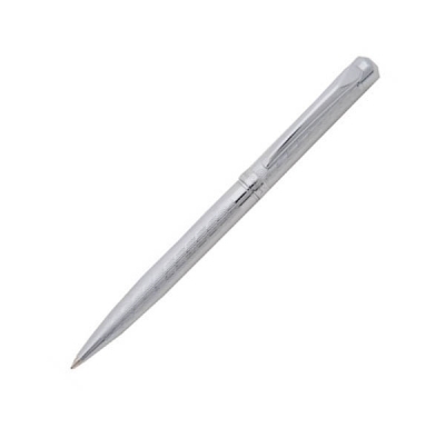 Шариковая ручка Pierre Cardin CLEO, корпус - латунь, отделка и детали дизайна - хром
