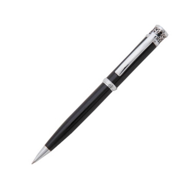 Шариковая ручка Pierre Cardin AQUARIUS, корпус - латунь и лак, отделка и детали дизайна - хром