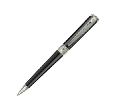 Шариковая ручка Pierre Cardin ELANCE, корпус - латунь и лак, отделка и детали дизайна - хром