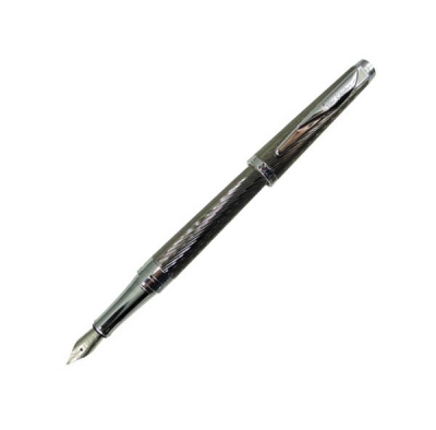 Перьевая ручка Pierre Cardin ELANCE, корпус - латунь, отделка и детали дизайна - хром