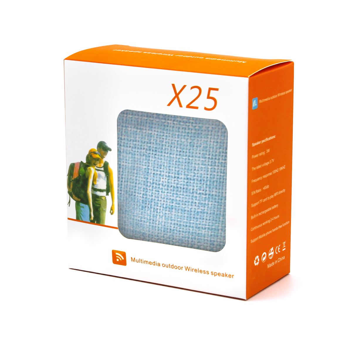 Беспроводная Bluetooth колонка X25 Outdoor (BLTS01)