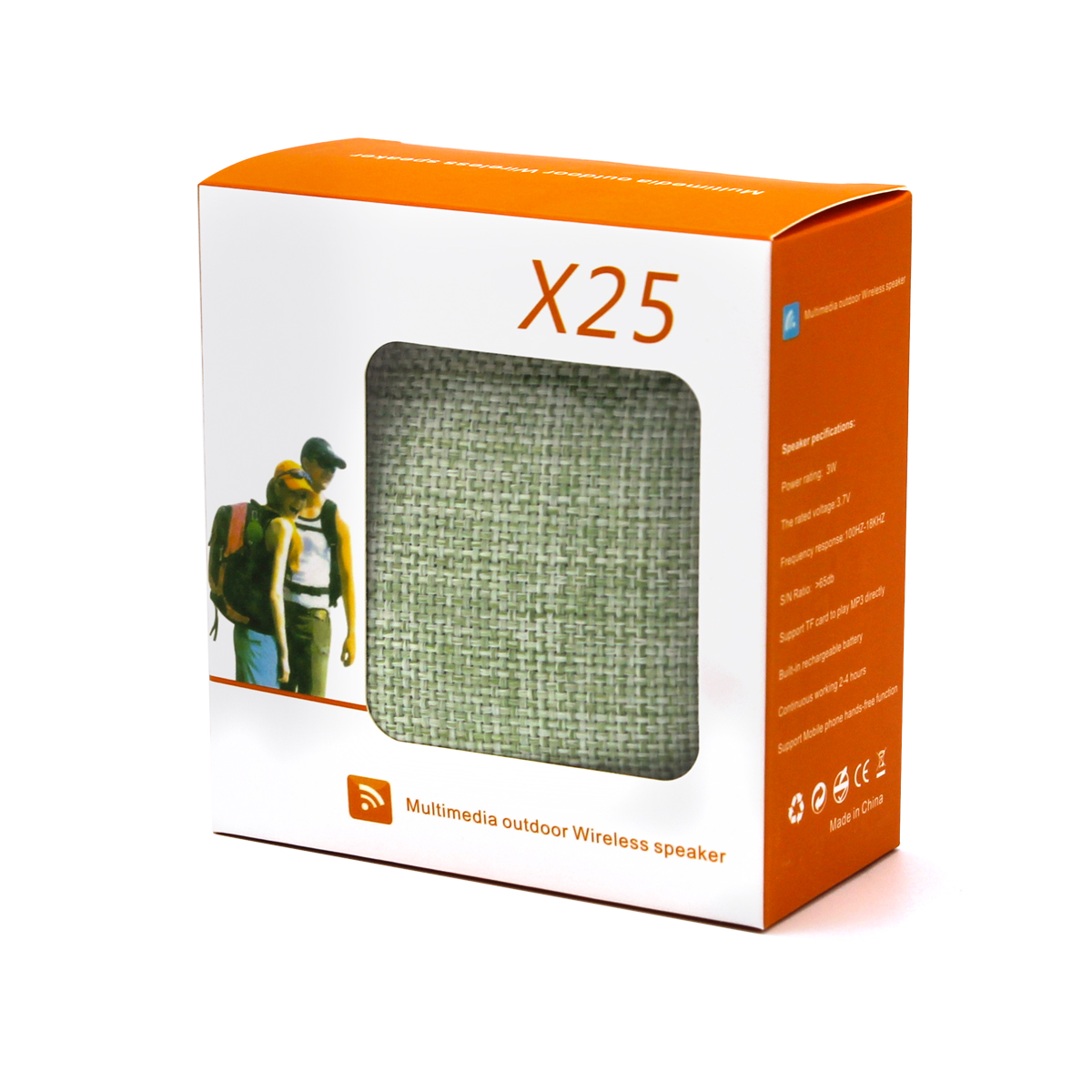 Беспроводная Bluetooth колонка X25 Outdoor (BLTS01)