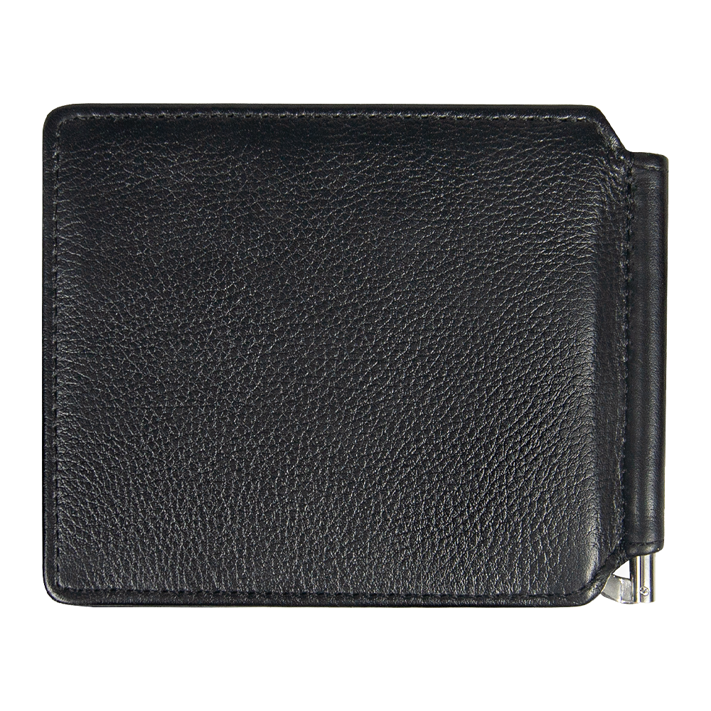 Универсальный футляр для кредитных карт  (картхолдер) leather с держателем купюр из натуральной кожи