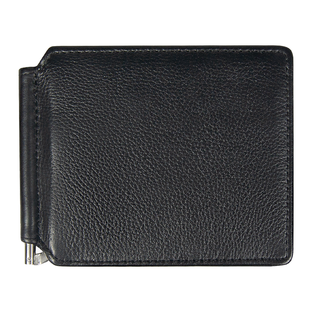 Универсальный футляр для кредитных карт  (картхолдер) leather с держателем купюр из натуральной кожи