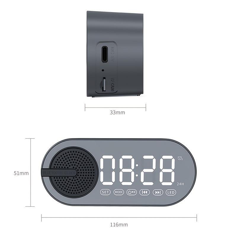 Колонка беспроводная  MyTone Sound Clock c часами