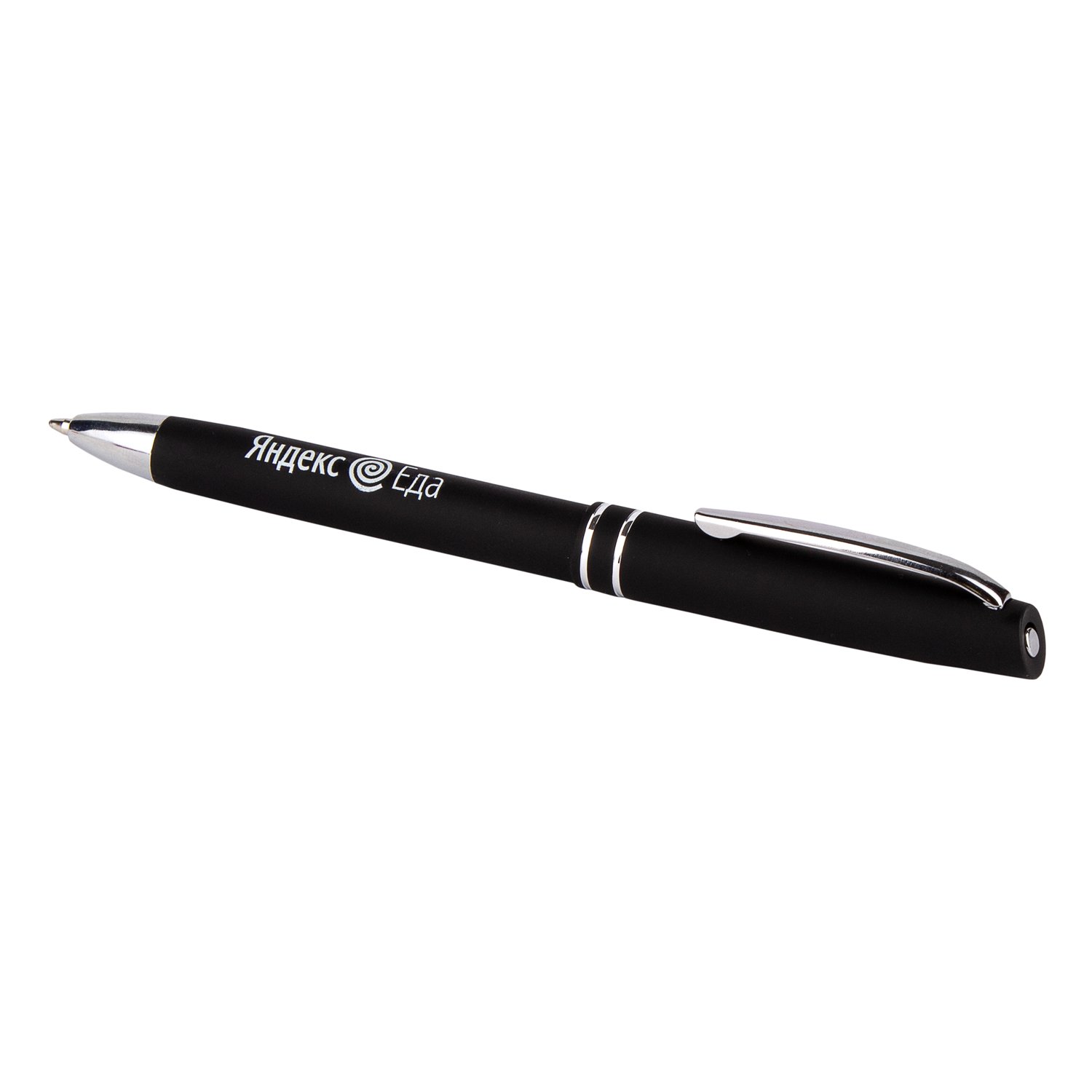 Шариковая ручка Consul, черная, с логотипом Яндекс