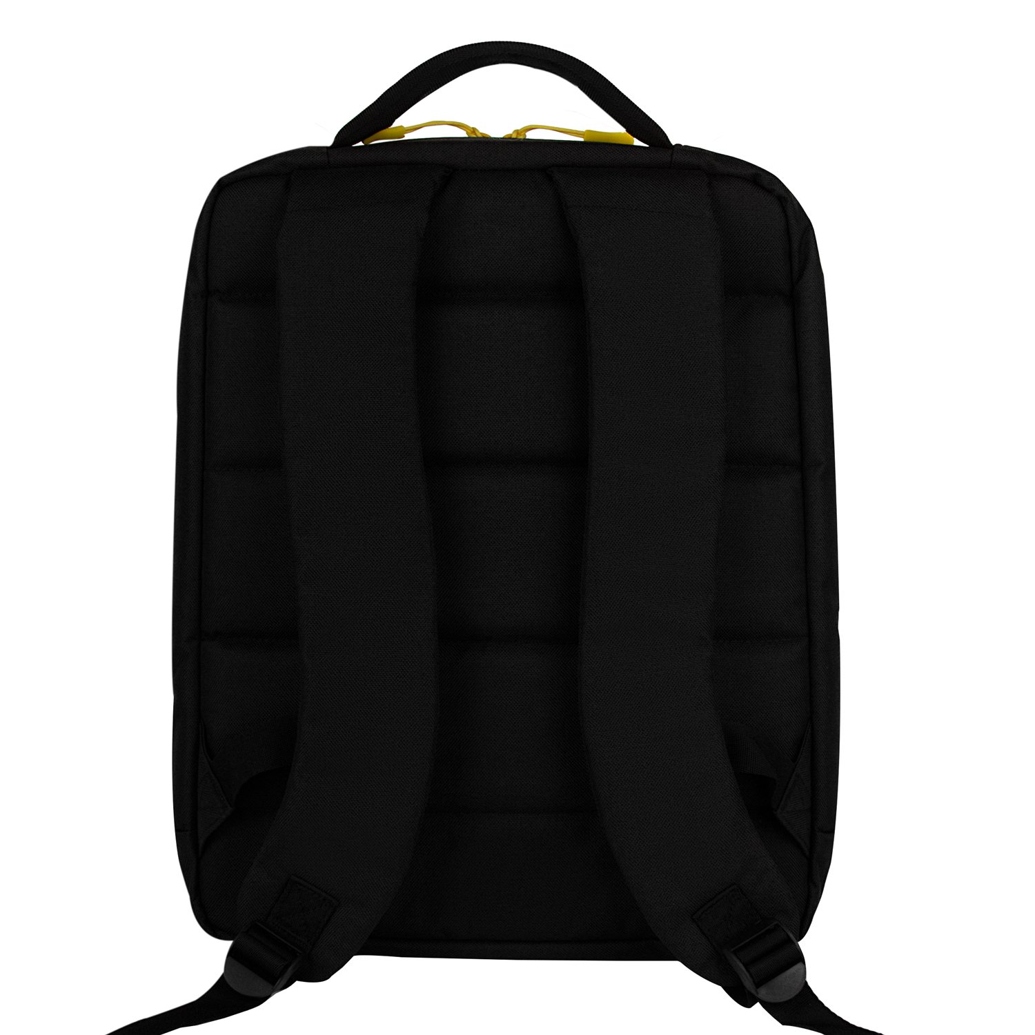 Рюкзак для ноутбука UNIC, Conveza, черный/желтый, с логотипом Яндекс