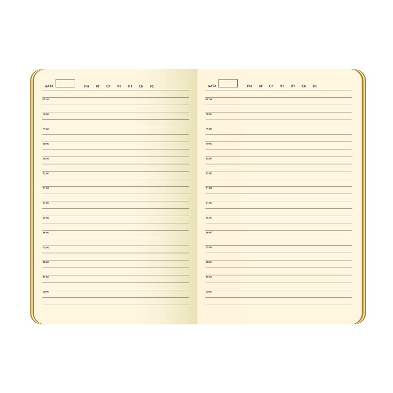 Ежедневник недатированный, Portobello Trend, Canyon City, 145х210, 224 стр, ярко-синий, календарь 2016-2019 гг