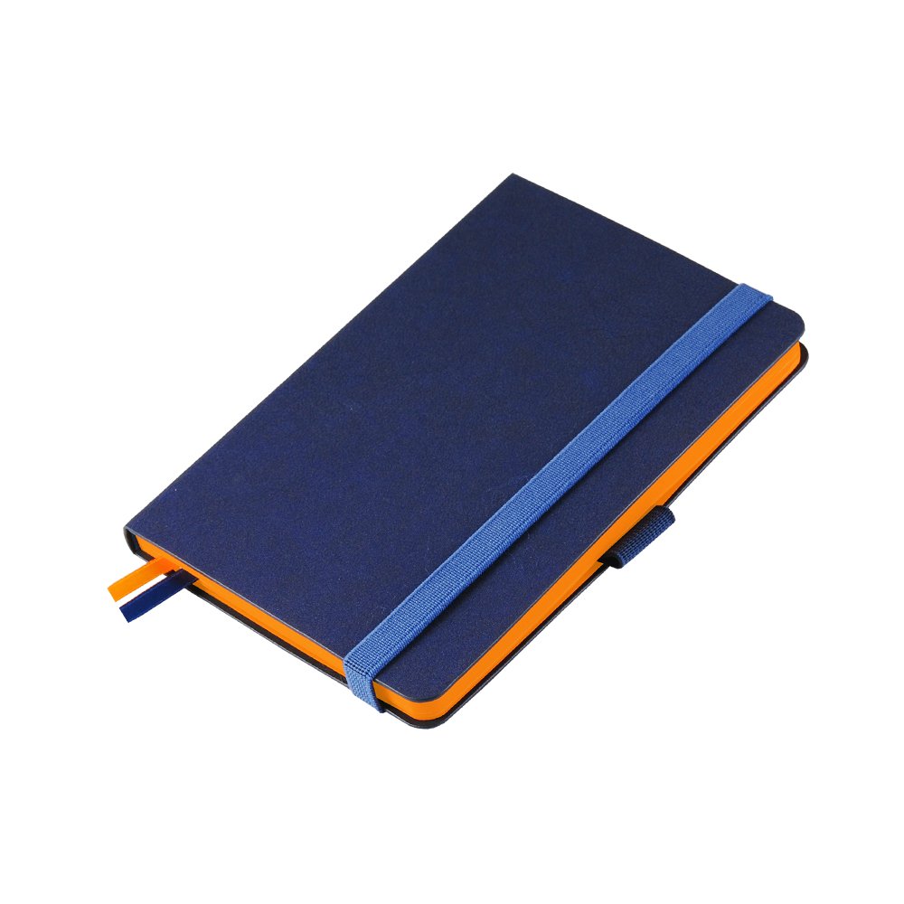 Ежедневник недатированный, Portobello Trend, Blue Ocean,105х150 мм,176стр,синий,оранжев