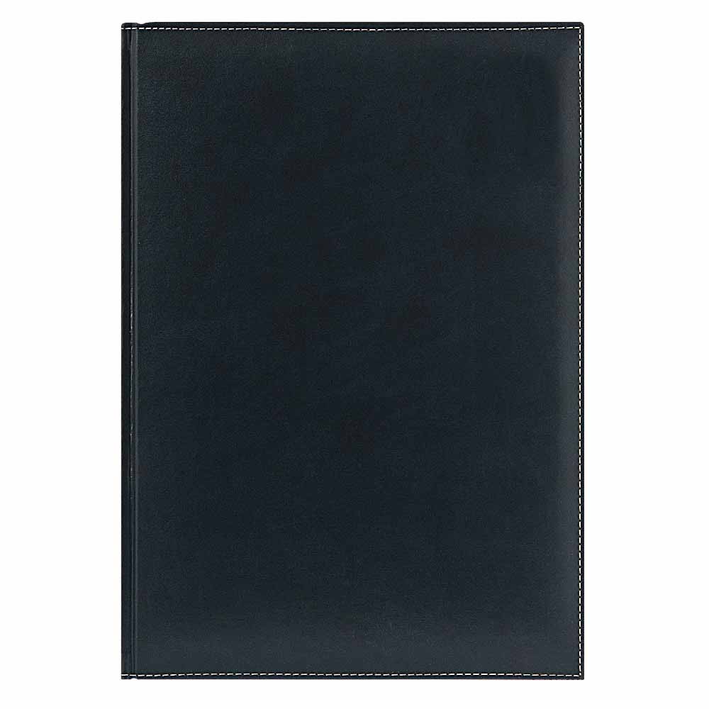 Недатированный ежедневник PORTLAND 650U (5451) 145x205 мм, без календаря, синий, сереб