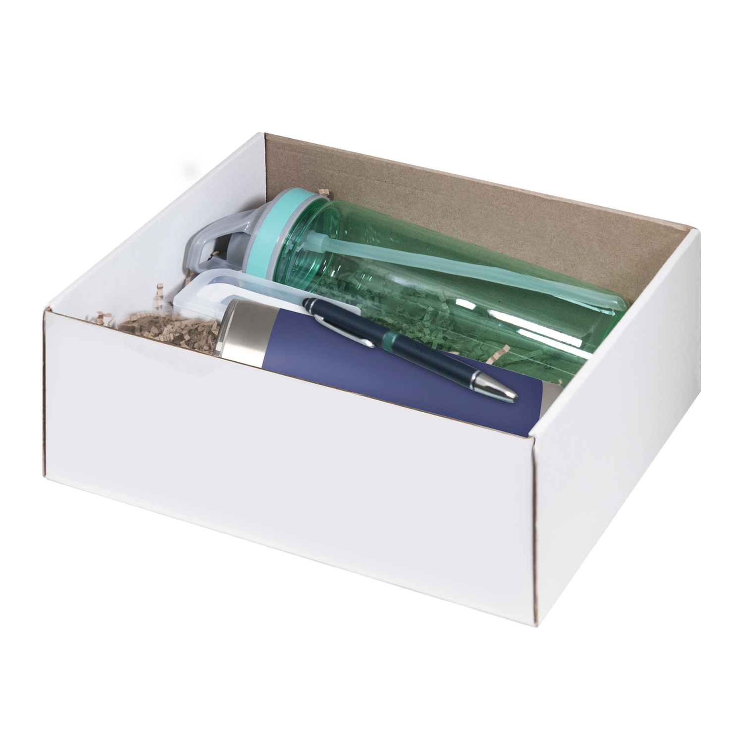 Подарочный набор Portobello аква-2 в малой универсальной подарочной коробке (Cпортбутылка