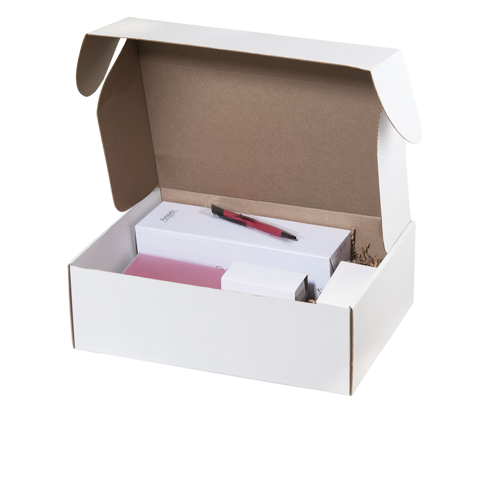 Подарочный набор Portobello красный в большой универсальной подарочной коробке (Спортбутылка