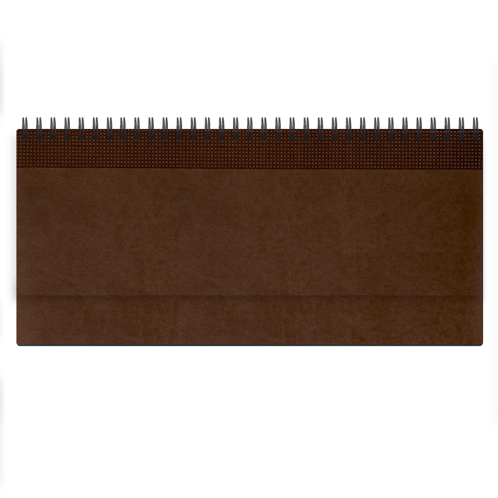 Недатированный планинг VELVET 794U(5496) 298x140 мм коричневый (ITALY), календарь до 2019 г