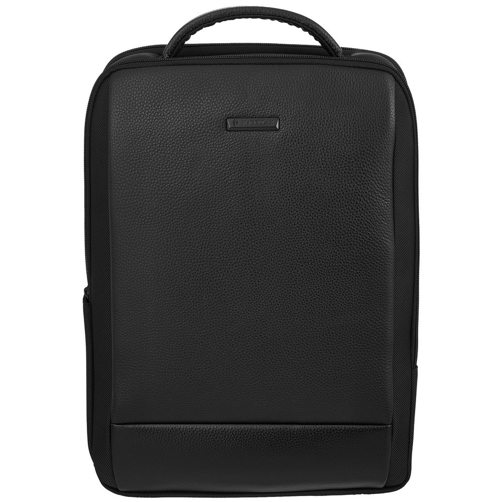 Рюкзак для ноутбука Santiago Slim с кожаной отделкой