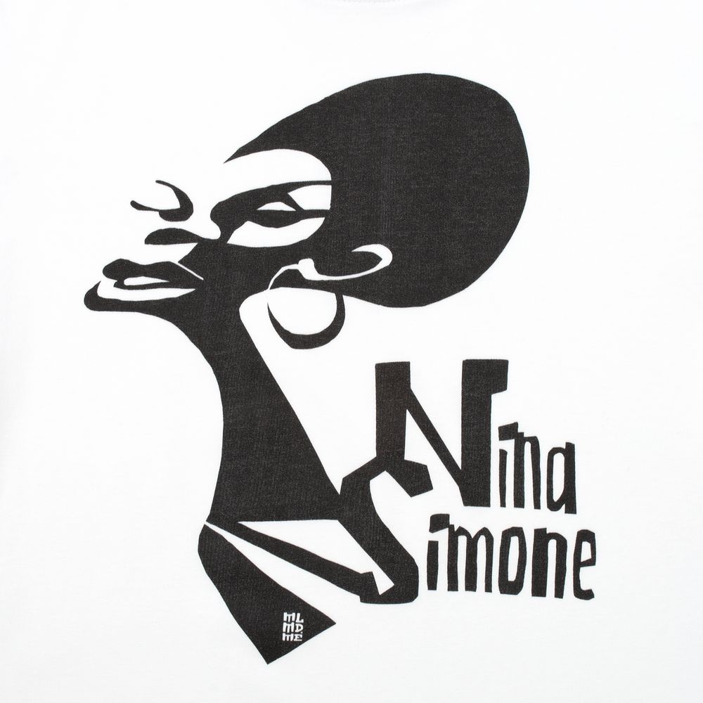 Футболка женская «Меламед. Nina Simone»