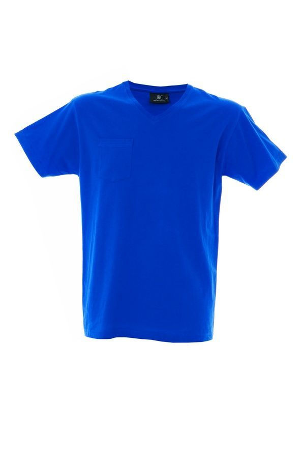 CUBA футболка V-вырез синий