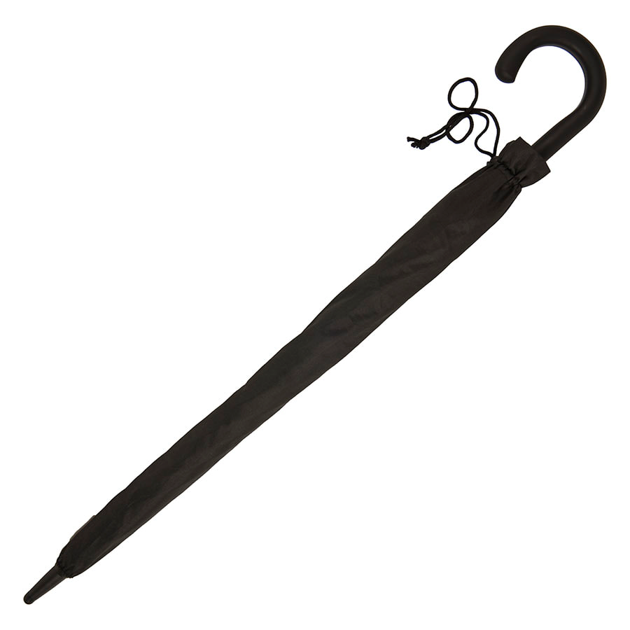 Зонт-трость CAMBRIDGE с ручкой soft-touch чёрный
