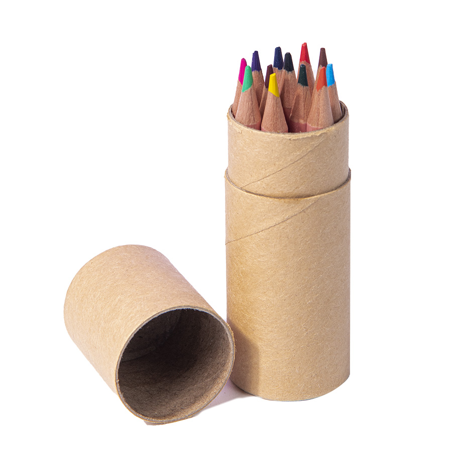 Набор цветных карандашей мини FLORA 