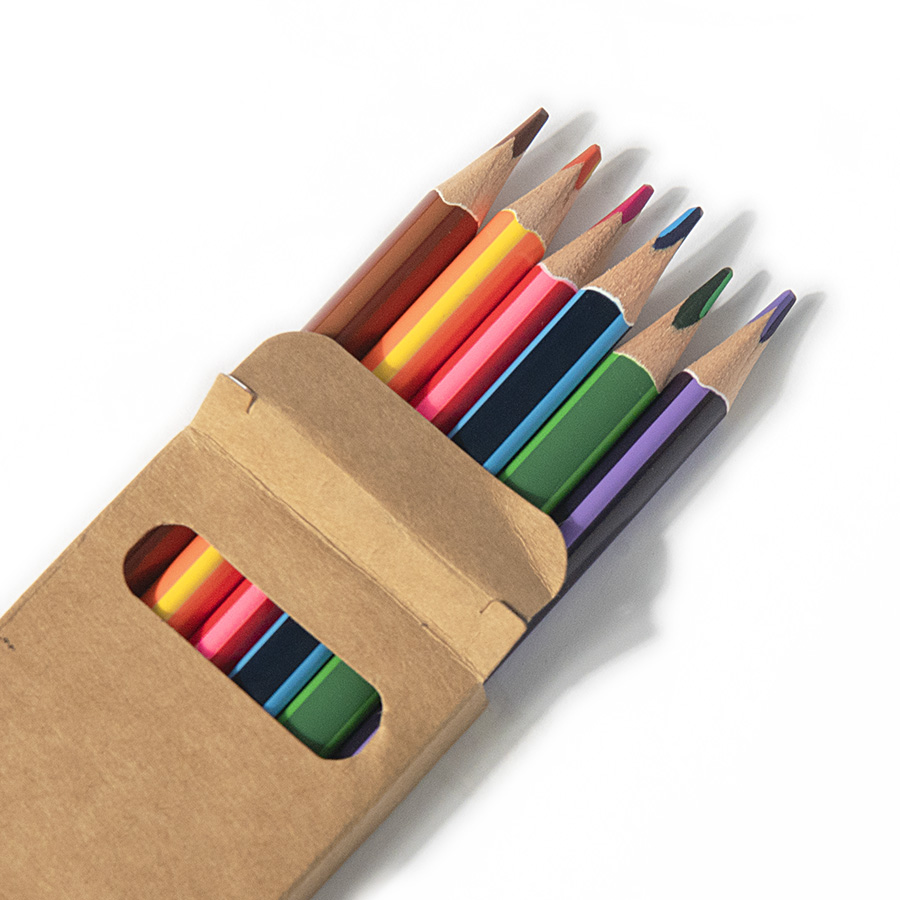 Набор цветных карандашей двухцветных MERIDIAN, 6шт