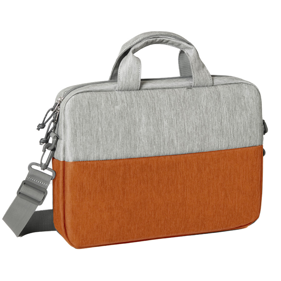 Конференц-сумка BEAM NOTE, серый/оранжевый, 39х30х6