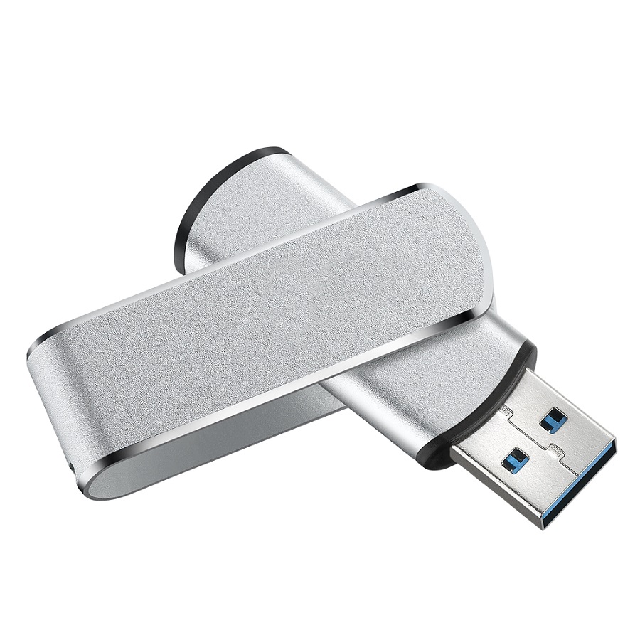 USB flash-карта SWING METAL, 64Гб, алюминий, USB 3