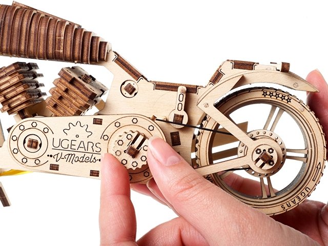 3D-ПАЗЛ UGEARS «Байк VM-02»