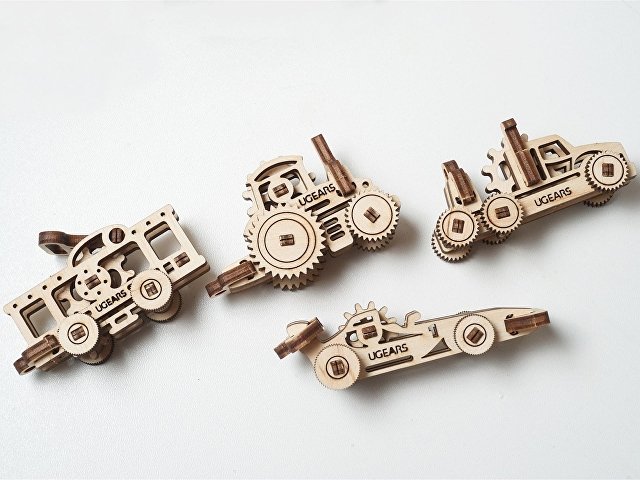 3D-ПАЗЛ UGEARS «Фиджет Транспорт»