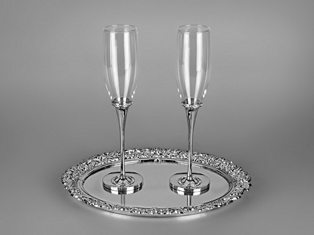 Набор бокалов для шампанского «Алмазный фонд»