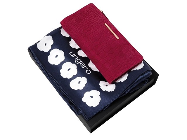 Подарочный набор: платок шелковый