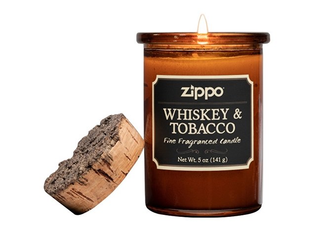 Ароматизированная свеча «Whiskey & Tobacco»