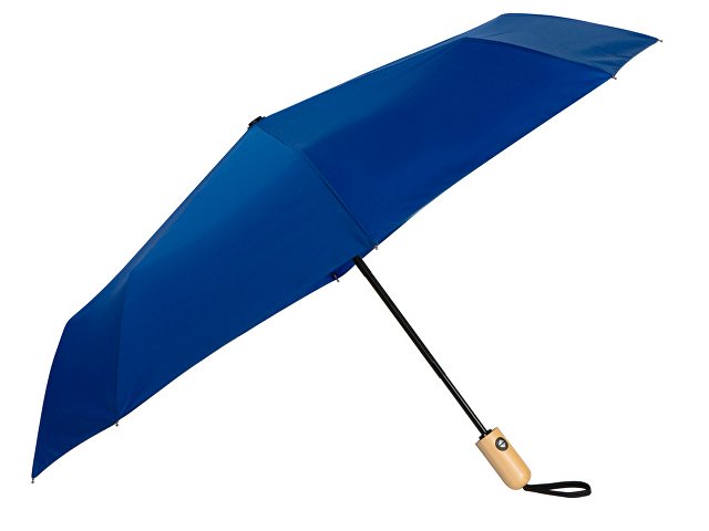 Зонт складной «Lumet» с куполом из переработанного пластика