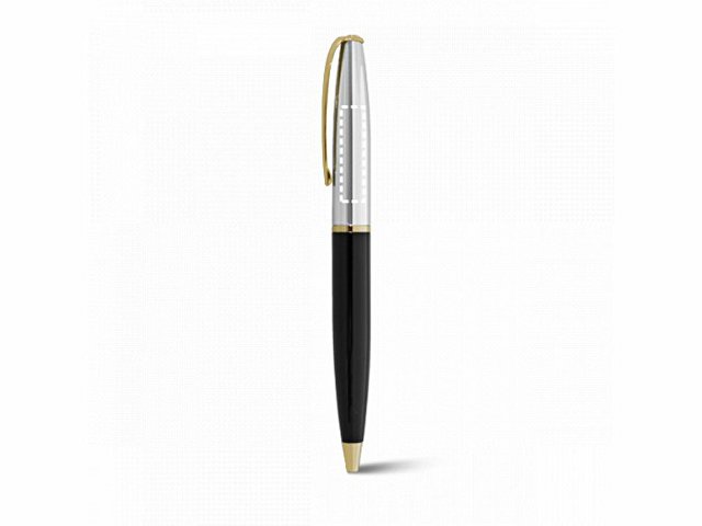 Шариковая ручка из металла с элементами из золота «LOUVRE»
