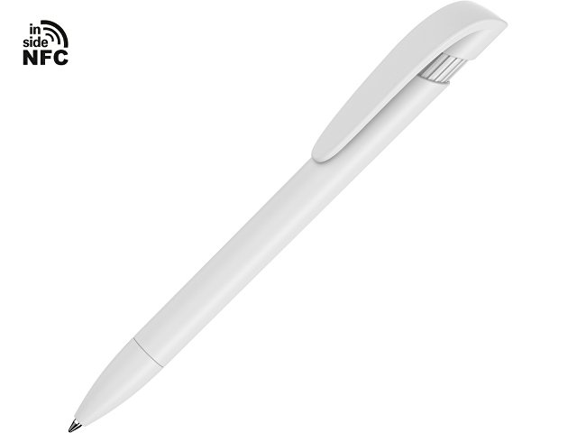 Ручка пластиковая шариковая «YES F» с чипом передачи информации NFC