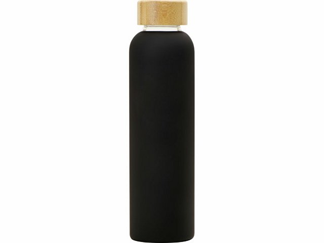 Стеклянная бутылка с бамбуковой крышкой «Foggy»