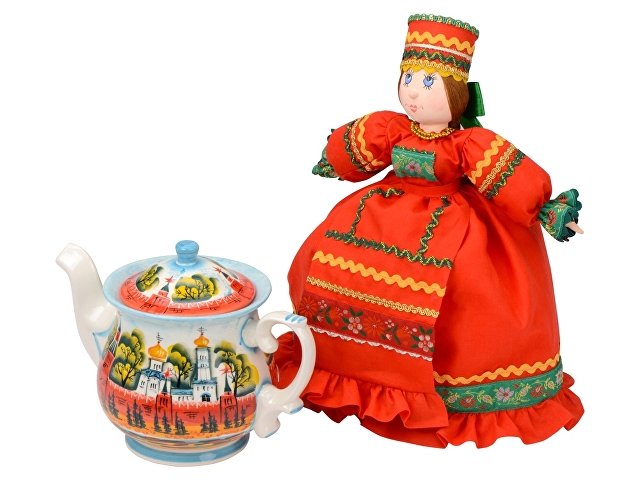 Подарочный набор «Кремлевский»: кукла на чайник