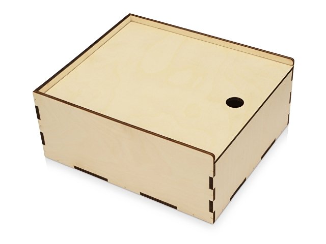 Деревянная подарочная коробка-пенал