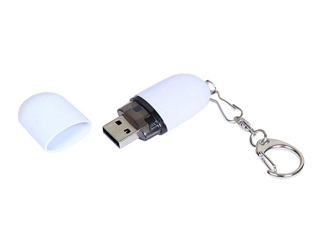 USB 2.0- флешка промо на 8 Гб каплевидной формы