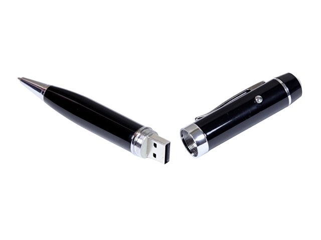 USB-флешка на 16 Гб виде ручки с лазерной указкой