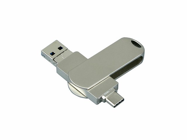 USB 3.0-флешка на 64 Гб для айфона 3 в 1