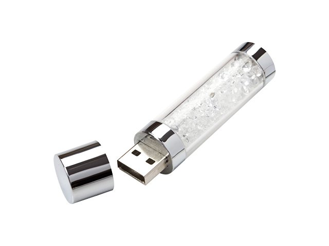 USB 2.0- флешка на 16 Гб с кристаллами