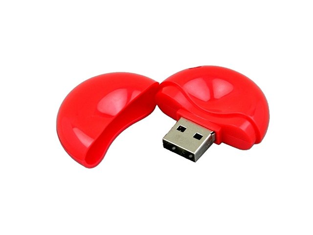 USB 2.0- флешка промо на 32 Гб круглой формы