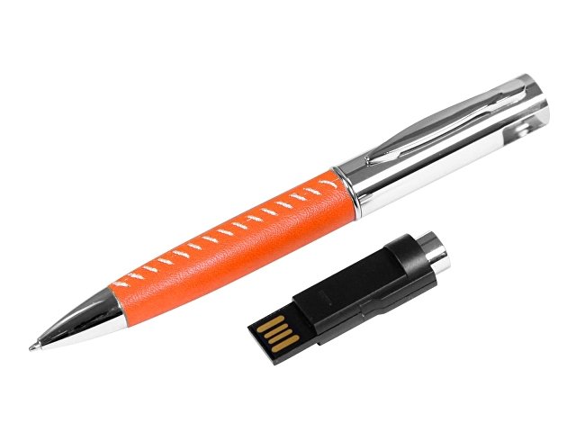 USB 2.0- флешка на 16 Гб в виде ручки с мини чипом