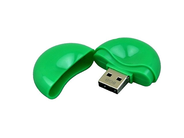USB 2.0- флешка промо на 64 Гб круглой формы