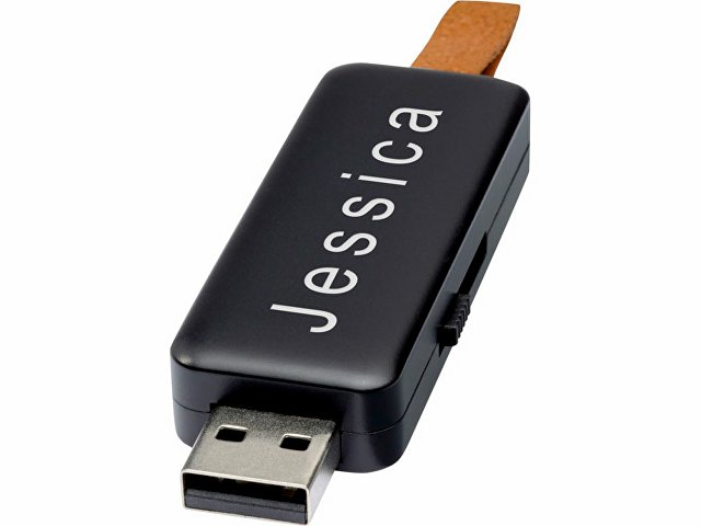 USB-флешка на 16 Гб Gleam с подсветкой