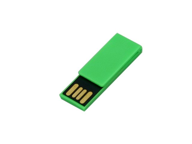USB 2.0- флешка промо на 64 Гб в виде скрепки