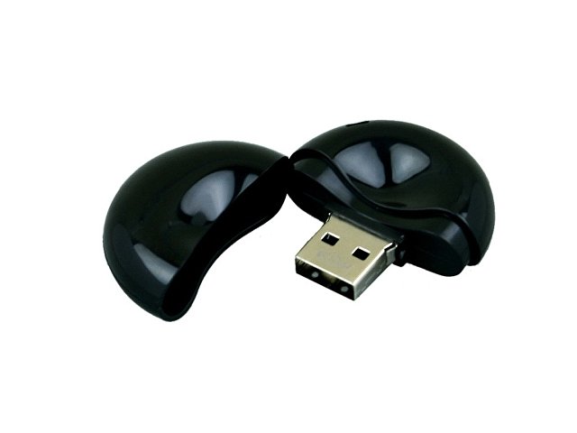USB 2.0- флешка промо на 32 Гб круглой формы