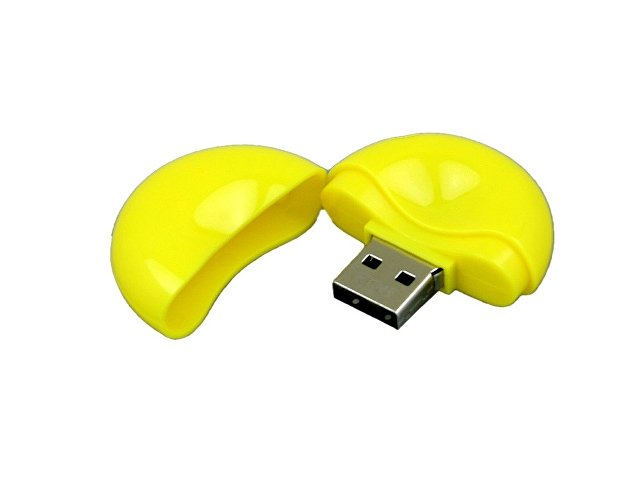 USB 2.0- флешка промо на 16 Гб круглой формы